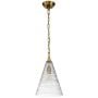 Lampa wisząca 1x60 W mosiądz QNELMOREPBBS Quintiesse Elmore zdj.2