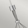 Lampa wisząca 5x60 W nikiel QNENSEMBLE5PPN Quintiesse Ensemble zdj.4