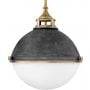 Lampa wisząca 3x60 W biała-mosiądz QNFLETCHERPLAZ Quintiesse Fletcher zdj.2