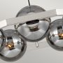 Lampa wisząca 5x60 W przydymiona-nikiel QNHARPER5 Quintiesse Harper zdj.3