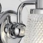 Kinkiet 3x3 W chrom-przezroczysty QNHUDSON3BATH Quintiesse Hudson zdj.4