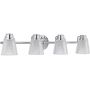 Kinkiet 4x3 W chrom-przezroczysty QNHUDSON4BATH Quintiesse Hudson zdj.3