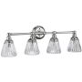 Kinkiet 4x3 W chrom-przezroczysty QNKEYNES4BATH Quintiesse Keynes zdj.3