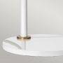 Lampa biurkowa 1x8 W biała-mosiądz QUINTOTLWAB Elstead Lighting Quinto zdj.5