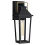 Kinkiet zewnętrzny 1x40 W czarny-mosiądz QZBUCKLEYMMBK Elstead Lighting Buckley zdj.1