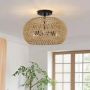 Lampa podsufitowa 3x60 W brązowa-beżowa QZCASABLANCA3SFPBZ Elstead Lighting Casablanca zdj.5