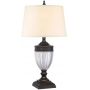 Lampa stołowa 1x60 W brązowa-kremowa QZDENNISONPB Elstead Lighting Dennison zdj.1