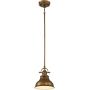 Lampa wisząca 1x60 W mosiądz QZEMERYPSWS Elstead Lighting Emery zdj.1