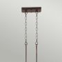 Lampa wisząca 3x60 W brązowa QZEMERY3PPN Elstead Lighting Emery zdj.5