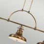 Lampa wisząca 3x60 W mosiądz QZEMERY3PWS Elstead Lighting Emery zdj.8