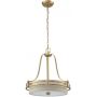 Lampa wisząca 4x60 W mosiądz QZGOTHAMPBB Elstead Lighting Gotham zdj.2