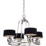 Lampa wisząca 4x3 W srebrna QZGOTHAM4 Elstead Lighting Gotham zdj.1