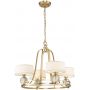 Lampa wisząca 4x3 W mosiądz QZGOTHAM4BB Elstead Lighting Gotham zdj.1