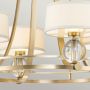 Lampa wisząca 4x3 W mosiądz QZGOTHAM4BB Elstead Lighting Gotham zdj.4