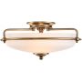 Lampa podsufitowa 3x60 W mosiądz QZGRIFFINFWS Elstead Lighting Griffin zdj.1
