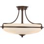 Lampa podsufitowa 4x60 W brązowa QZGRIFFINSFMPN Elstead Lighting Griffin zdj.1