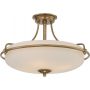 Lampa podsufitowa 4x60 W mosiądz QZGRIFFINSFMWS Elstead Lighting Griffin zdj.1