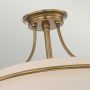 Lampa podsufitowa 4x60 W mosiądz QZGRIFFINSFMWS Elstead Lighting Griffin zdj.3