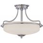 Lampa podsufitowa 3x60 W nikiel QZGRIFFINSFSAN Elstead Lighting Griffin zdj.1