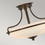 Lampa podsufitowa 3x60 W brązowa QZGRIFFINSFSPN Elstead Lighting Griffin zdj.3