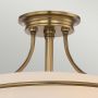 Lampa podsufitowa 3x60 W mosiądz QZGRIFFINSFSWS Elstead Lighting Griffin zdj.3