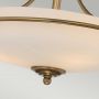 Lampa podsufitowa 3x60 W mosiądz QZGRIFFINSFSWS Elstead Lighting Griffin zdj.5