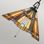 Lampa wisząca 3x60 W brązowa QZINGLENOOKPA Elstead Lighting Inglenook zdj.3