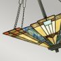 Lampa wisząca 3x60 W brązowa QZINGLENOOKPB Elstead Lighting Inglenook zdj.4