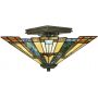 Lampa podsufitowa 2x60 W brązowa QZINGLENOOKSF Elstead Lighting Inglenook zdj.1