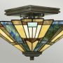 Lampa podsufitowa 2x60 W brązowa QZINGLENOOKSF Elstead Lighting Inglenook zdj.3
