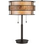 Lampa stołowa 2x60 W miedź QZLAGUNATL Elstead Lighting Laguna zdj.1