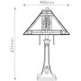 Lampa stołowa 2x60 W multikolor QZNAVAJOTLVB Elstead Lighting Navajo zdj.2