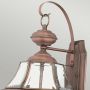 Kinkiet zewnętrzny 2x60 W miedź QZNEWBURY2LAC Elstead Lighting Newbury zdj.2