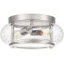 Plafon 2x40 W nikiel QZTRILOGYFSBN Elstead Lighting Trilogy zdj.1
