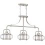 Lampa wisząca 3x60 W nikiel QZTRILOGYISLEBN Elstead Lighting Trilogy zdj.3