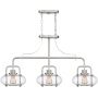 Lampa wisząca 3x60 W nikiel QZTRILOGYISLEBN Elstead Lighting Trilogy zdj.4