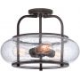 Lampa podsufitowa 3x60 W brązowa QZTRILOGYSFM Elstead Lighting Trilogy zdj.1