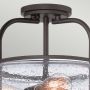 Lampa podsufitowa 3x60 W brązowa QZTRILOGYSFM Elstead Lighting Trilogy zdj.3