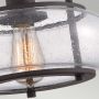 Lampa podsufitowa 1x60 W brązowa QZTRILOGYSFS Elstead Lighting Trilogy zdj.4