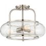Lampa podsufitowa 3x60 W nikiel QZTRILOGYSFMBN Elstead Lighting Trilogy zdj.1