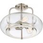 Lampa podsufitowa 3x60 W nikiel QZTRILOGYSFMBN Elstead Lighting Trilogy zdj.4