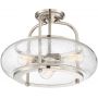 Lampa podsufitowa 3x60 W nikiel QZTRILOGYSFMBN Elstead Lighting Trilogy zdj.5