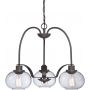 Lampa wisząca 3x60 W brązowa QZTRILOGY3 Elstead Lighting Trilogy zdj.1