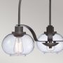 Lampa wisząca 3x60 W brązowa QZTRILOGY3 Elstead Lighting Trilogy zdj.4