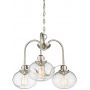 Lampa wisząca 3x60 W nikiel QZTRILOGY3BN Elstead Lighting Trilogy zdj.5