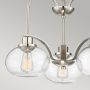 Lampa wisząca 3x60 W nikiel QZTRILOGY3BN Elstead Lighting Trilogy zdj.8