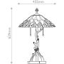 Lampa stołowa 2x60 W multikolor QZWHISPERINGTLVB Elstead Lighting Whispering zdj.2