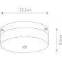 Plafon 1x5.7 W chrom TAMARFMPC Elstead Lighting Tamar zdj.2