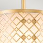 Lampa wisząca 2x40 W złota ZIGGY1PSLG Elstead Lighting Ziggy zdj.4