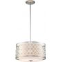 Lampa wisząca 2x60 W srebrna ZIGGY2PMLS Elstead Lighting Ziggy zdj.1